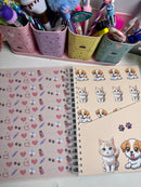 kit caderno Veterinaria