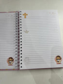 Caderno fofo Jesus estilo kawaii