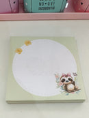 Bloquinhos de anotações preguicinha