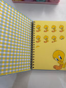 Caderno Piu Piu com Lápis